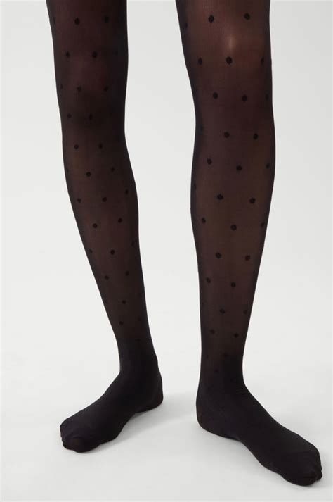 sheertex polka dot tights